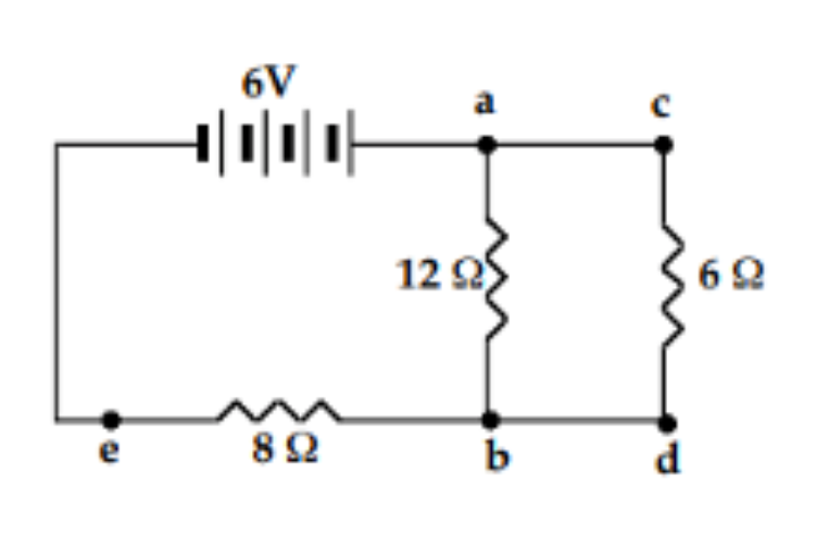 Based on the provided circuit, complete the table below and show your