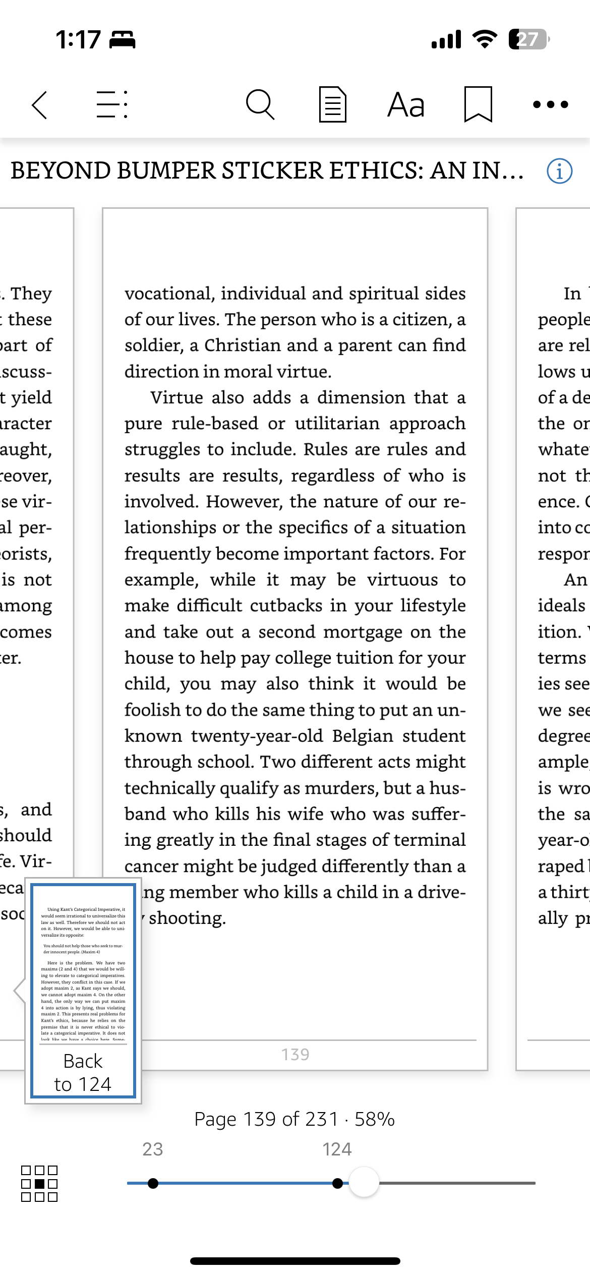 (Maxim 4) Here is the problem. We have two maxims (2 and