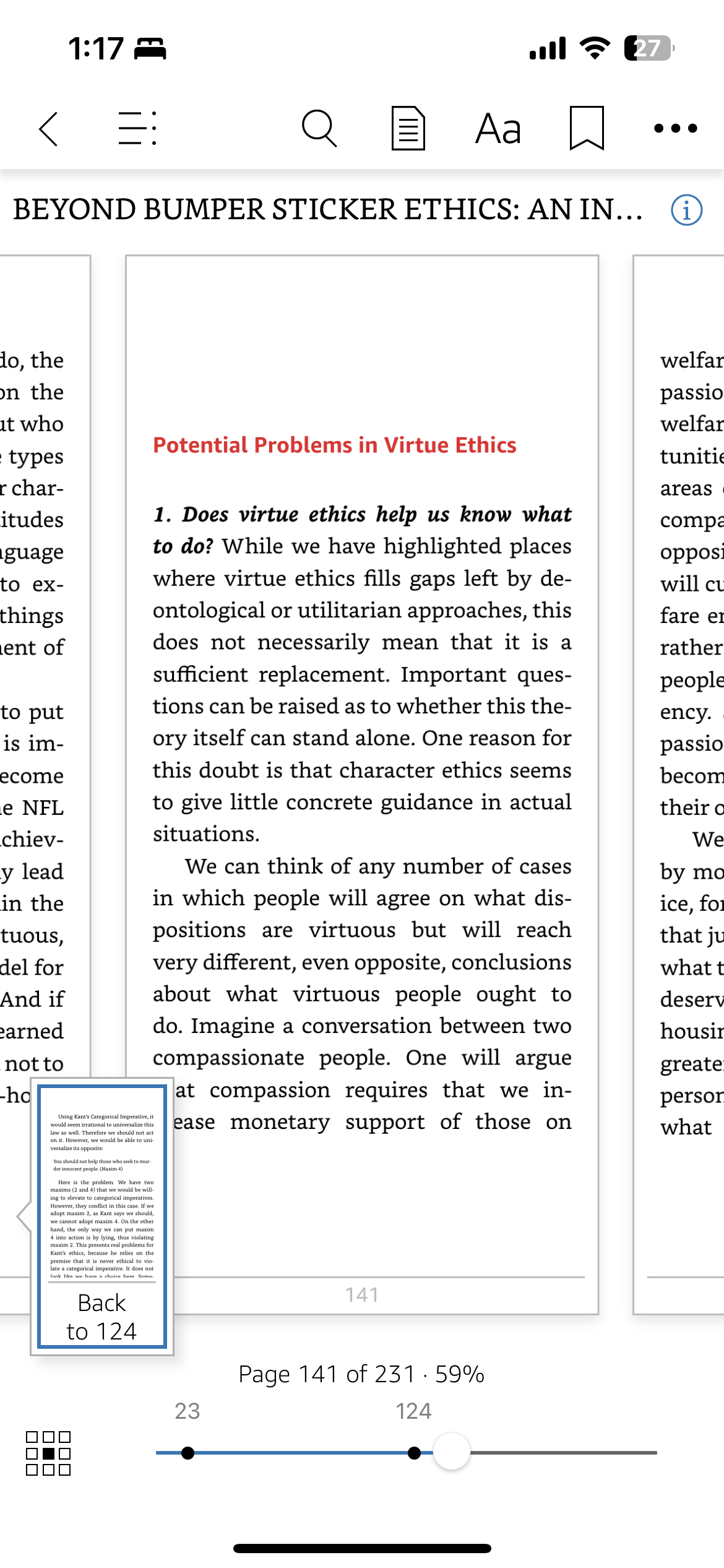 4) that we would he will ing to elevate to categorical imperativ