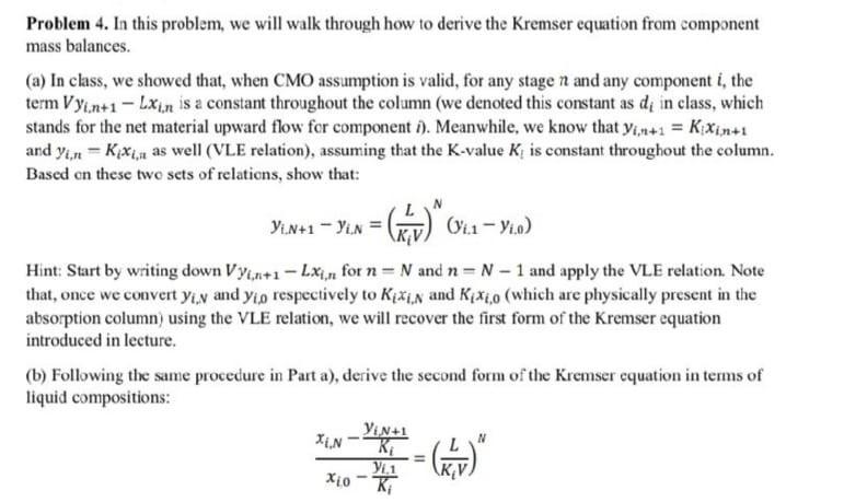  Please solve it complete Problem 4. In this problem, we will