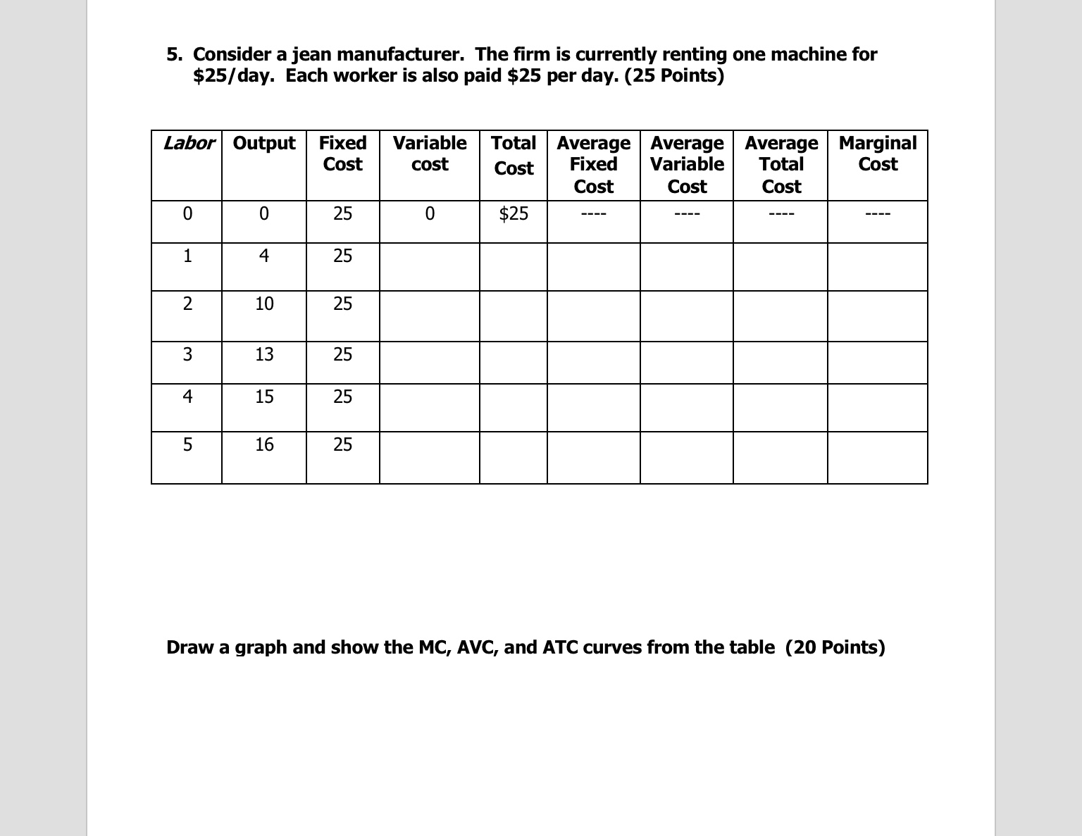 Please answer these questions. Again there is no missing information. No cursive.