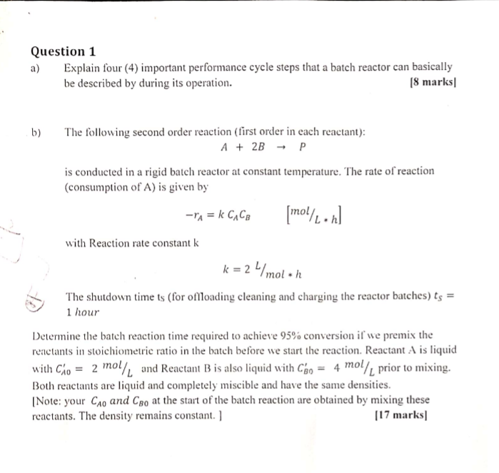 Question 1 a) Explain four (4) important performance cycle steps that
