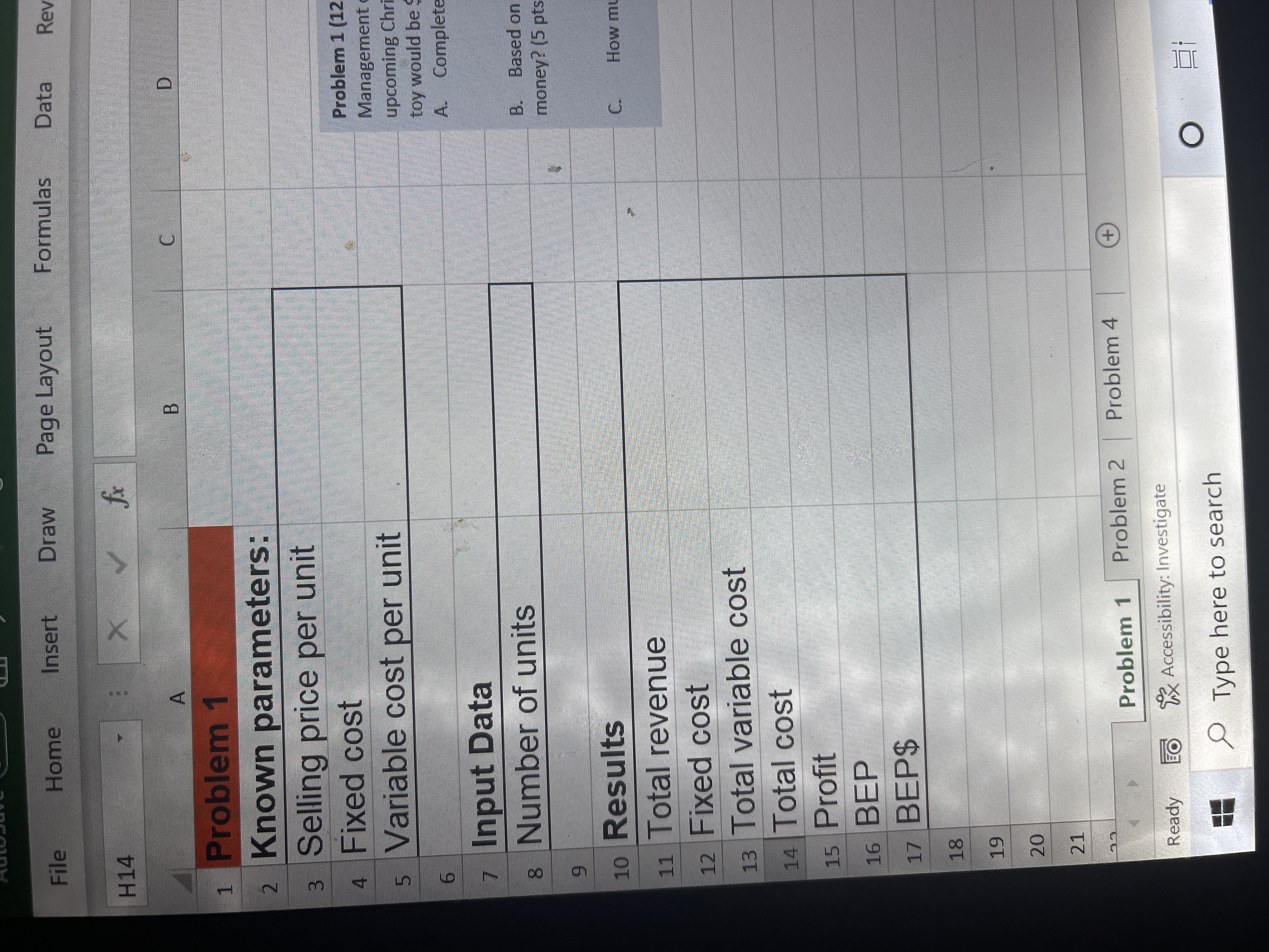 of the Toys R4U Company needs to decide whether to introduce a