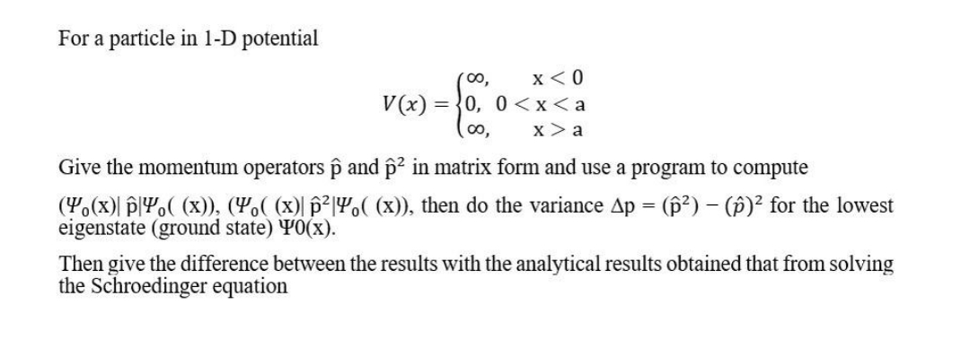 please give me correct solution. For a particle in 1-D potential OO