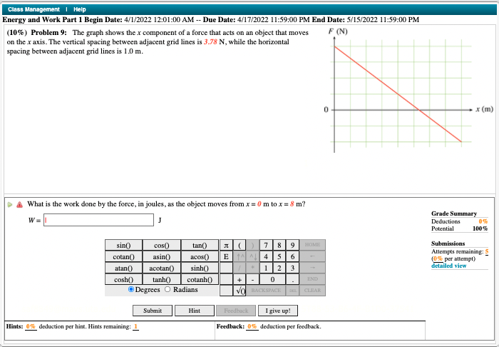 4/1/2022 12:01:00 AM -- Due Date: 4/17/2022 11:59:00 PM End Date: 5/15/2022