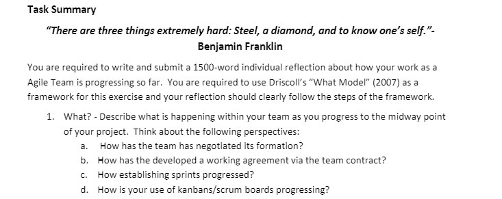  Task Summary "There are three things extremely hard: Steel, a diamond,