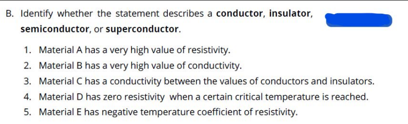 blank terms that are similar to the definition?In the B part, what