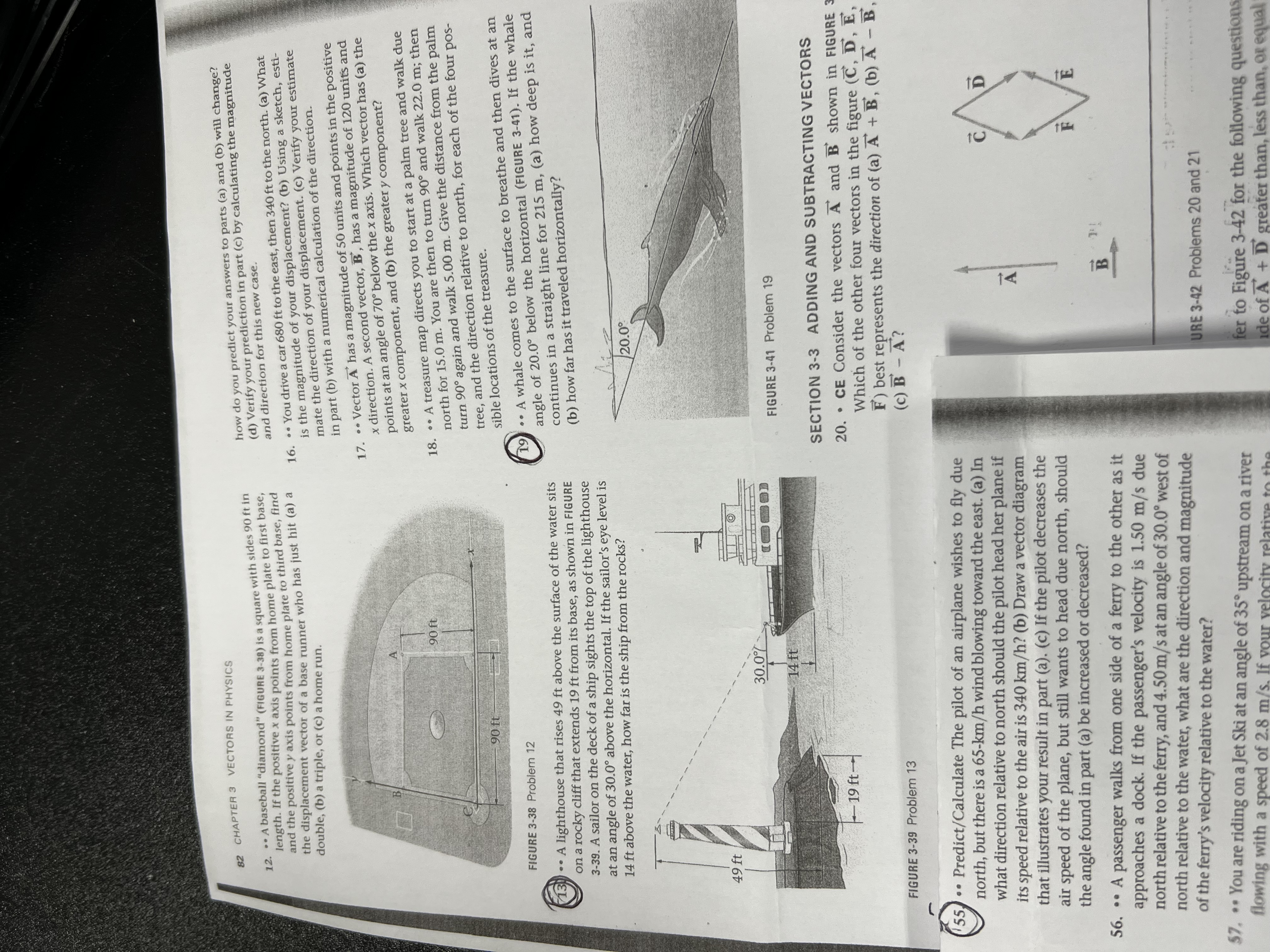  82 CHAPTER 3 VECTORS IN PHYSICS how do you predict your