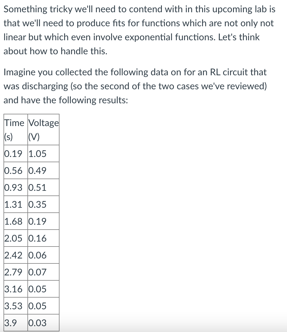 I need help answering these two questions. I put the data into
