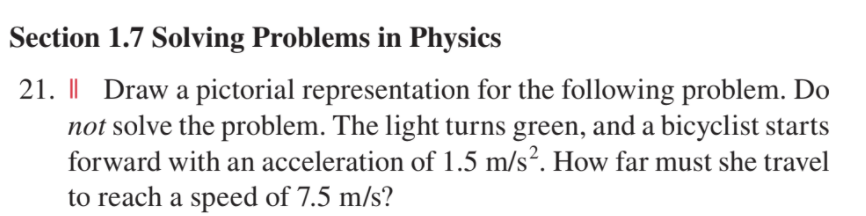 before reaching top speed until 10 s afterward. Section 1.4 Velocity 5.
