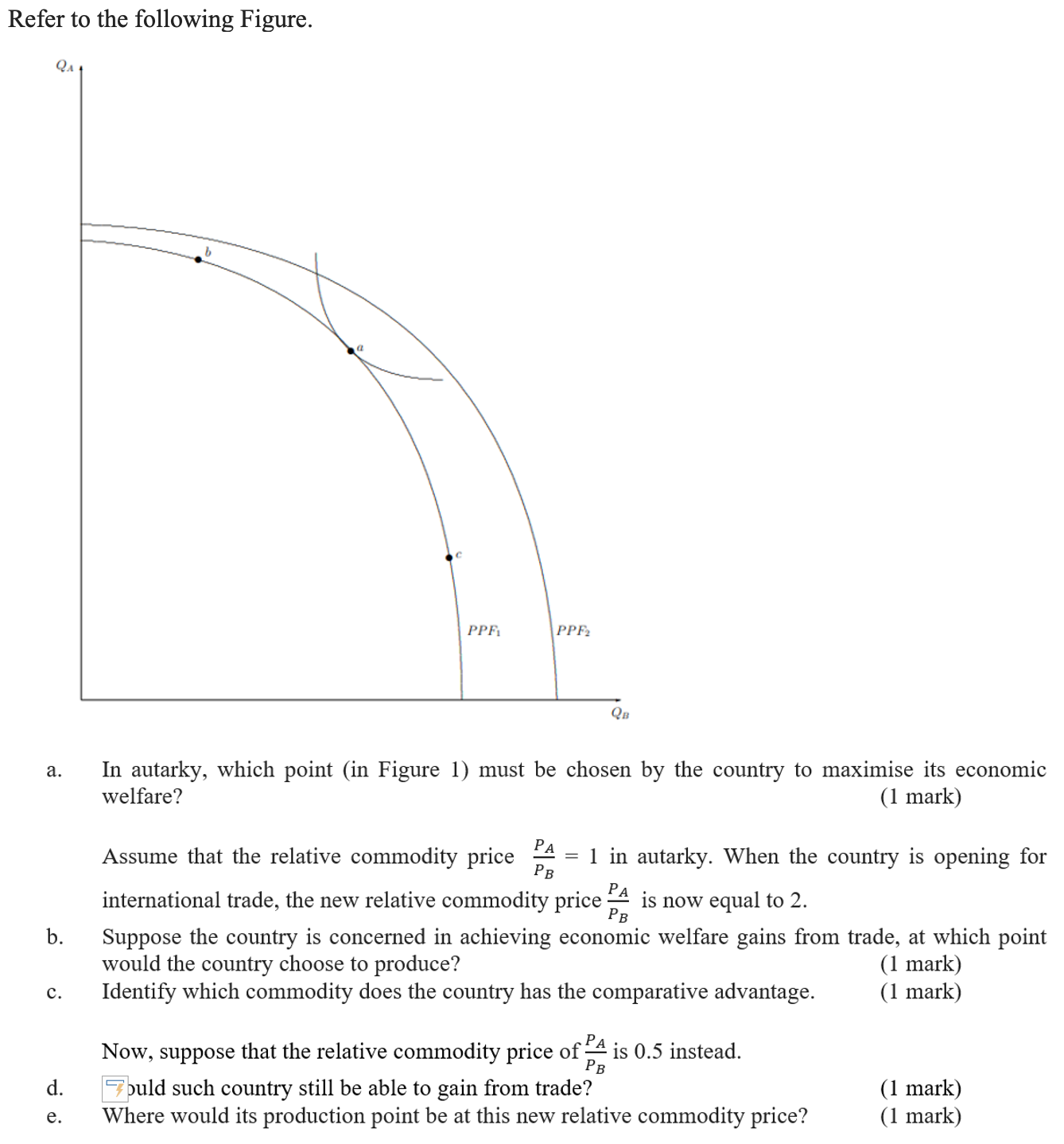 Please provide workings for each answer, Question attached in the image below.