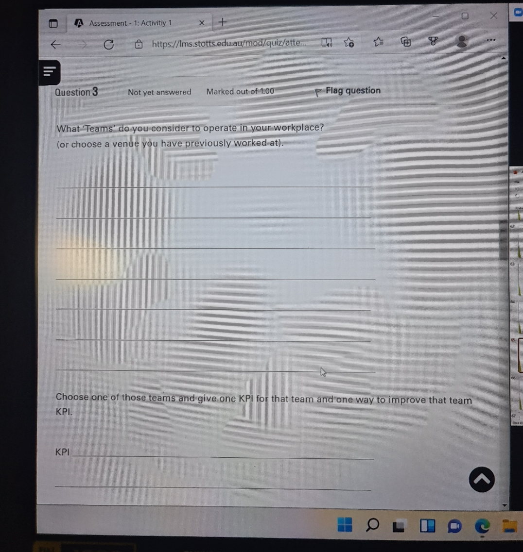 Can anyone please send me the answer for this one? Thank you.