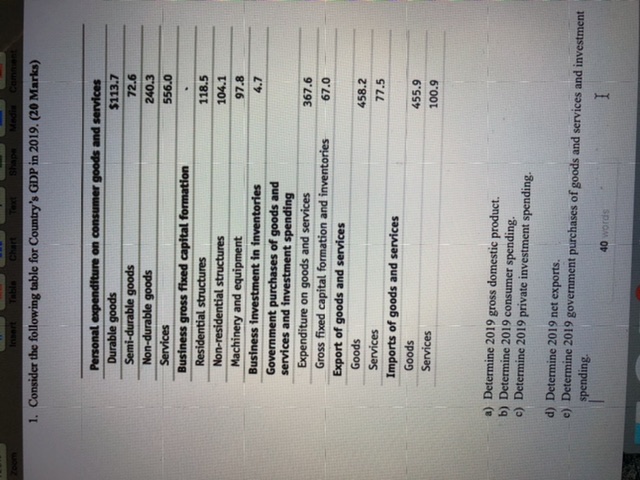 room Insert Table Chart Text Shaps Media Comment 1. Consider the