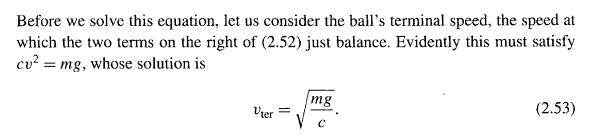 speed of v0 m/s. So the initial condition is v(t=0)= +v0, where