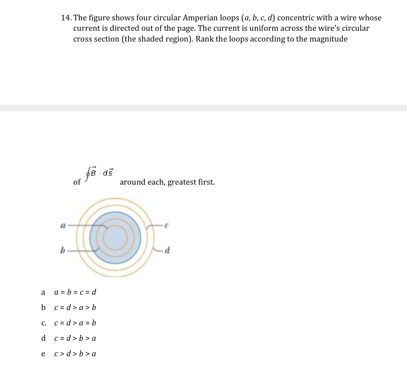Please only Masters's in physics II proficient. I am happy to give