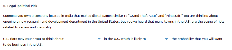 a multinational corporation that will require her to work with people in