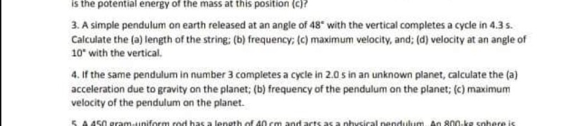 Please answer number 4 only, number 3 is just for reference and