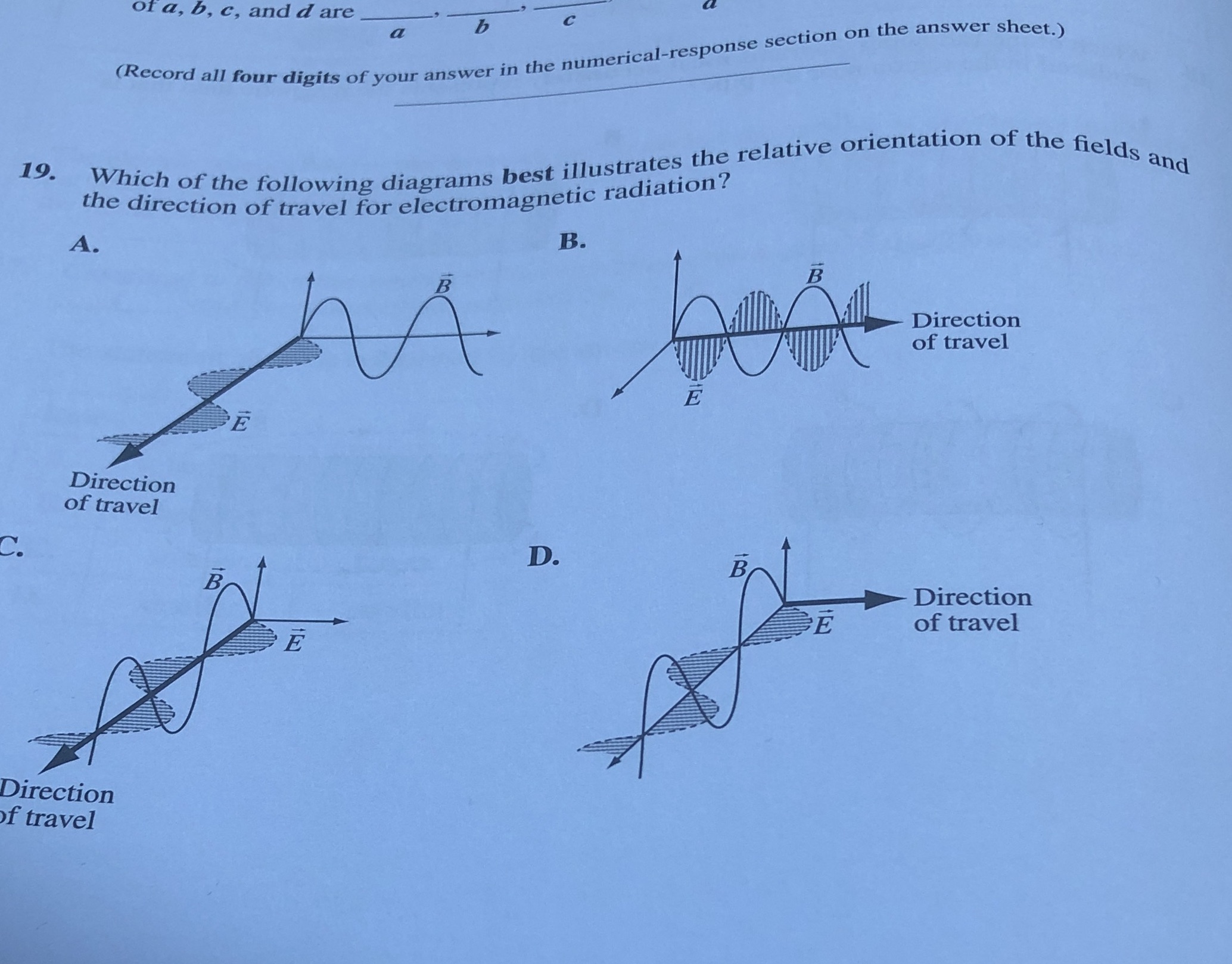 18.Use the following information to answer numerical response question a region contains