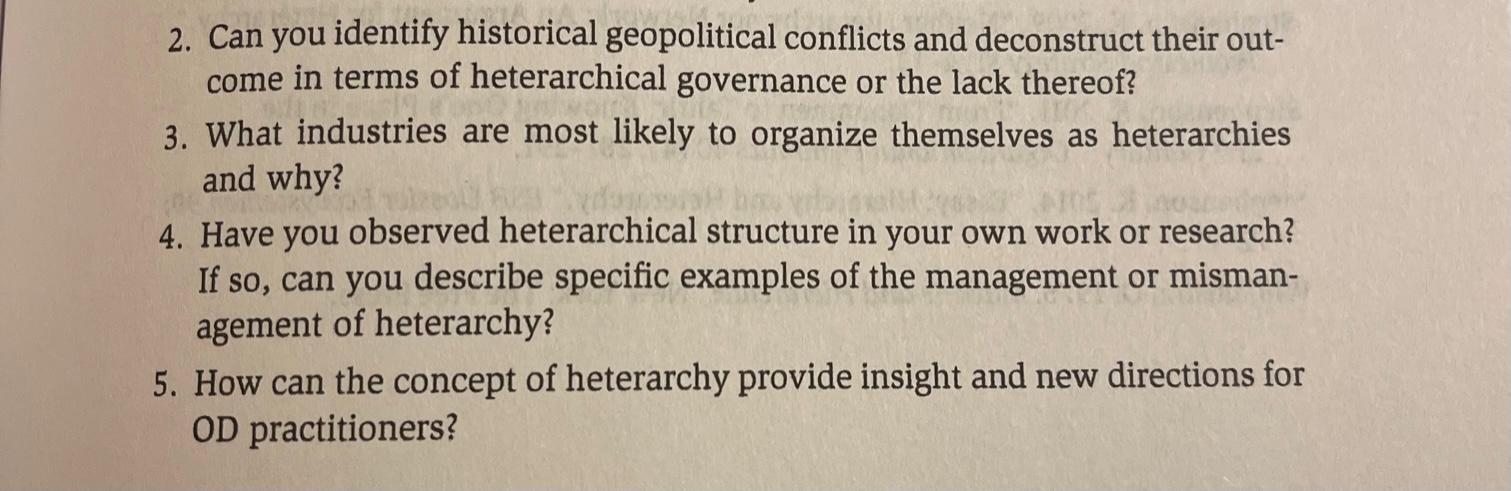  2. Can you identify historical geopolitical conflicts and deconstruct their out-