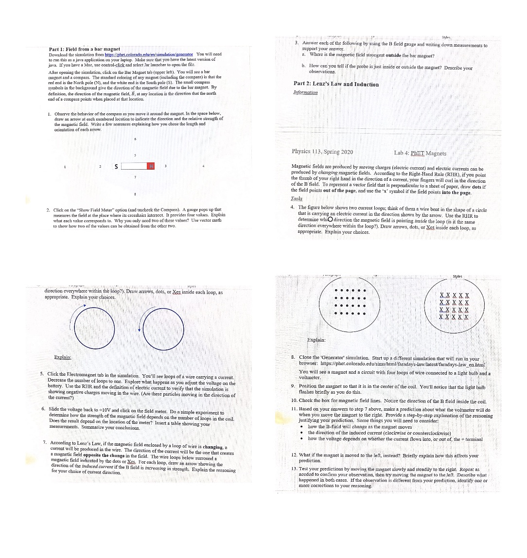 Help with lab please.YOU CAN START ANSWERING FROM QUESTION 7 TO 13