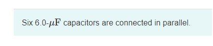  \fWhat is the equivalent capacitance? Express your answer to two significant