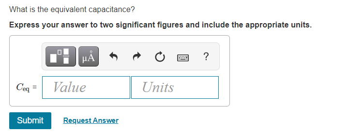 figures and include the appropriate units. HA C Ceg = Value Units