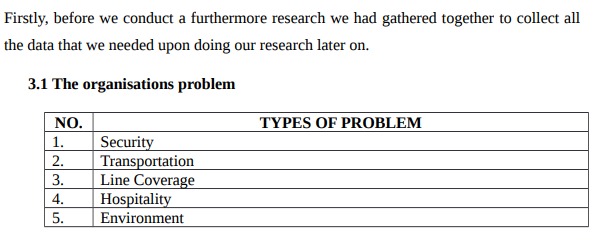 THE PROBLEM Problem is a matter or situation that we needed to