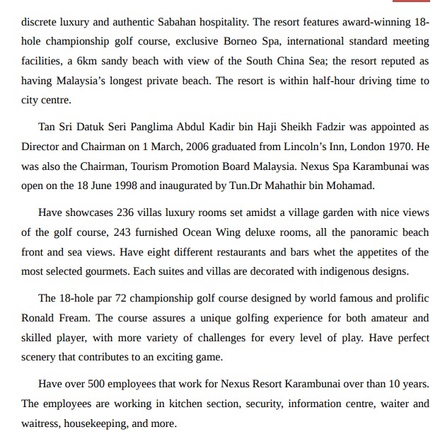 won't occur in the future ahead. Hence by this research, for further