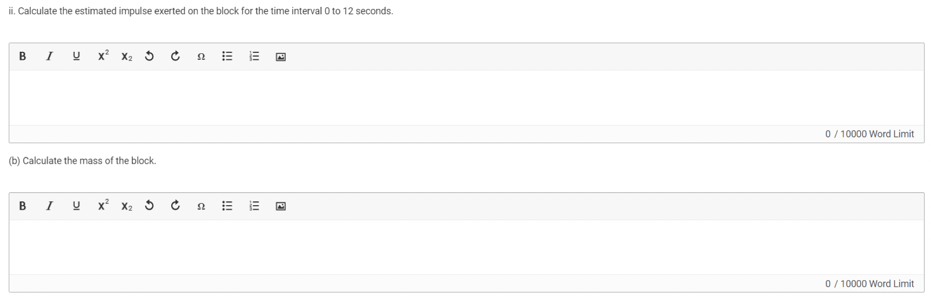 question carefully. Show all your work for each pan of the question.