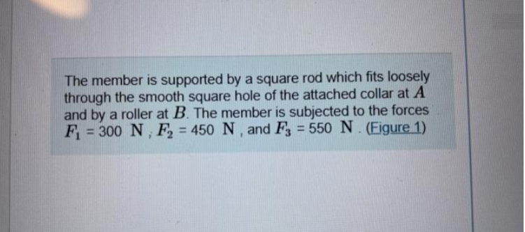 fits loosely through the smooth square hole of the attached collar at