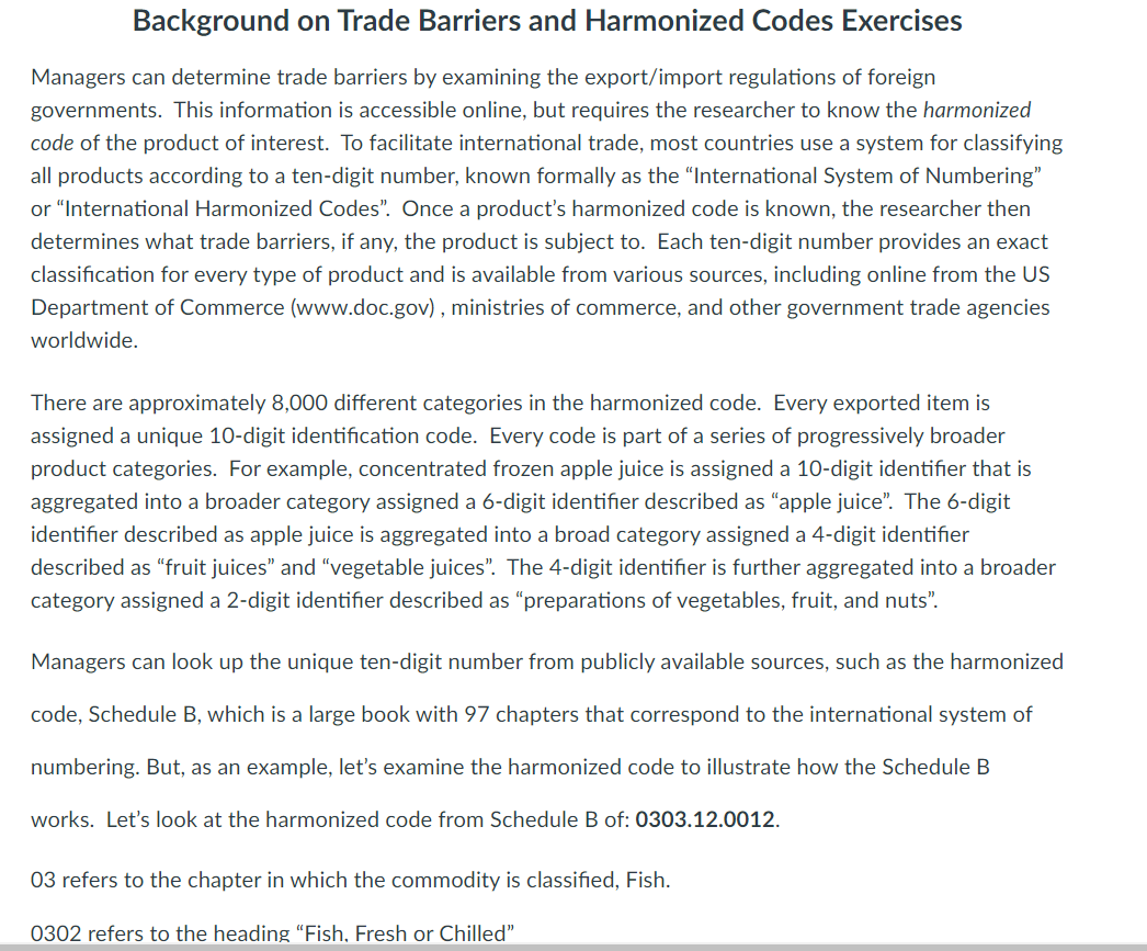 0303.12.0012. 03 refers to the chapter in which the commodity is classified,