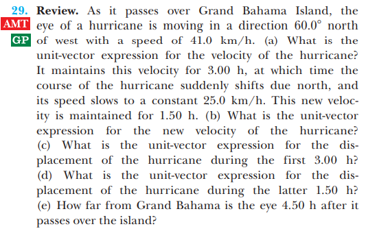 30.0 units. Find (a) the resultant in unit-vector nota- tion and (b)