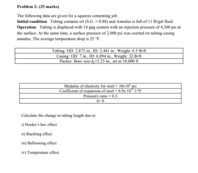 answer correctly and step by step otherwise don't touch Problem 2: (25
