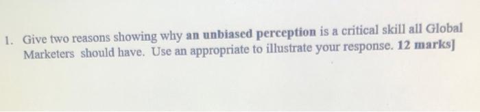 Account. [12 marks]2. Give three reasons why understanding different interpretations of aesthetics