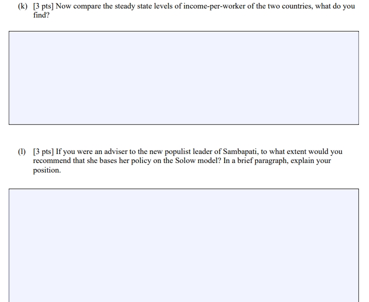 stock than Sambapati. Output in both countries is produced according to the