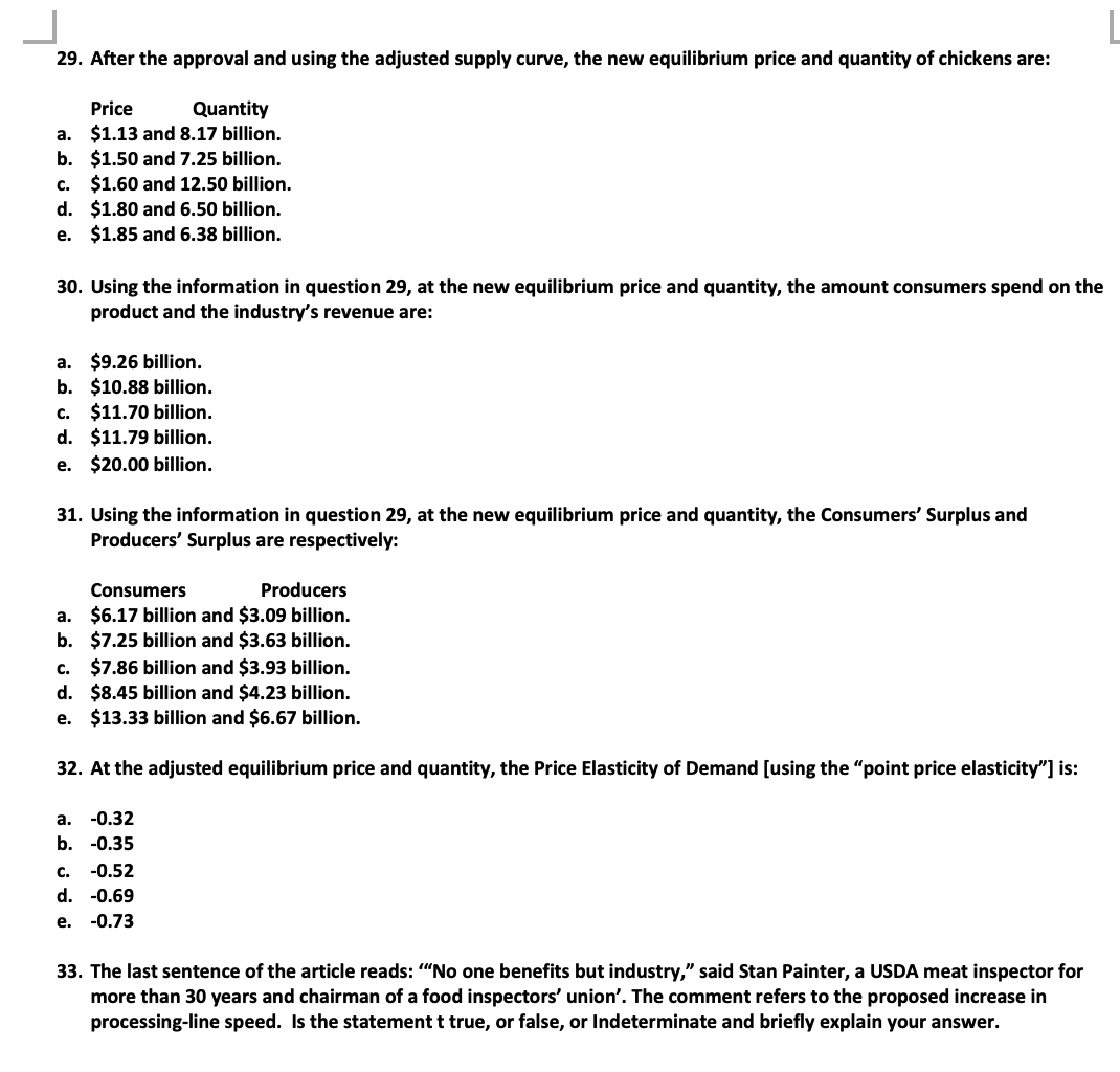 "Meatpackers Seek to Speed Processing Plants\". The caption below the first photo