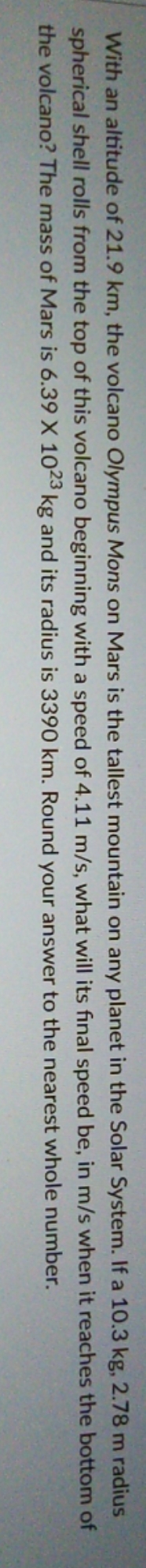 please answer ASAP, and show work please, thank you With an altitude