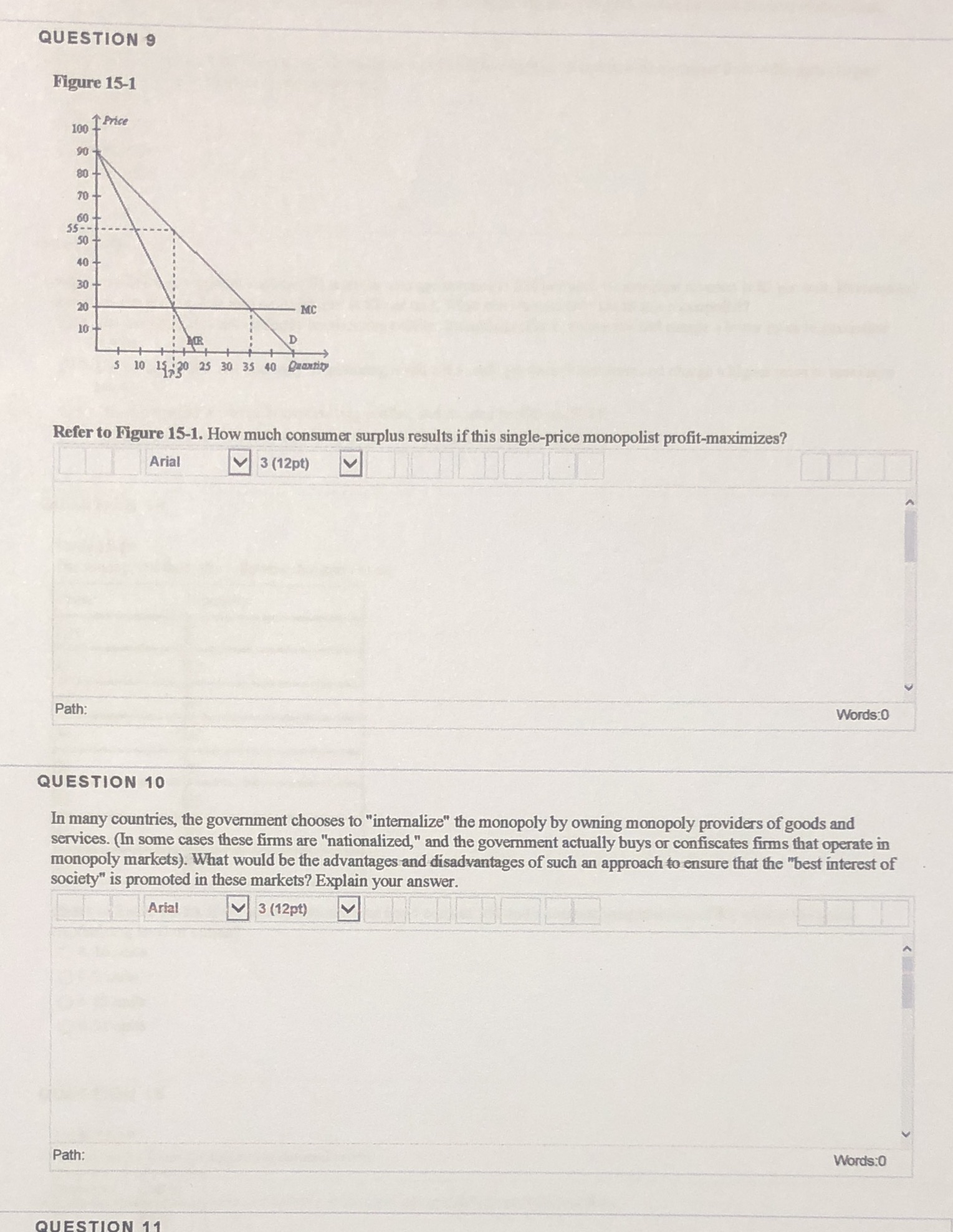 Could you please help answer these questions? Thank you QUESTION 9 Figure