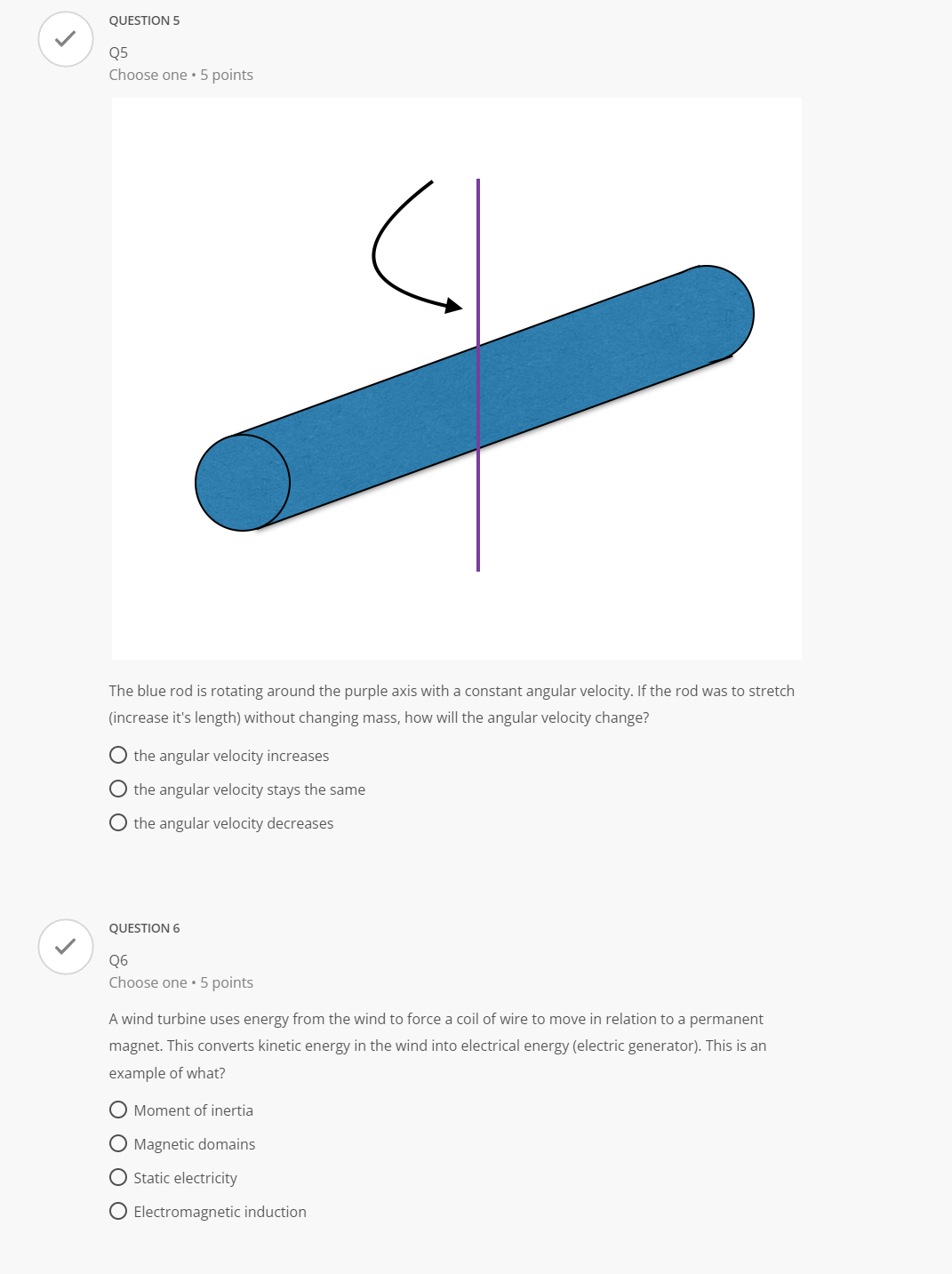 has 0 Only an electric eld 0 Only a magnetic eld 0