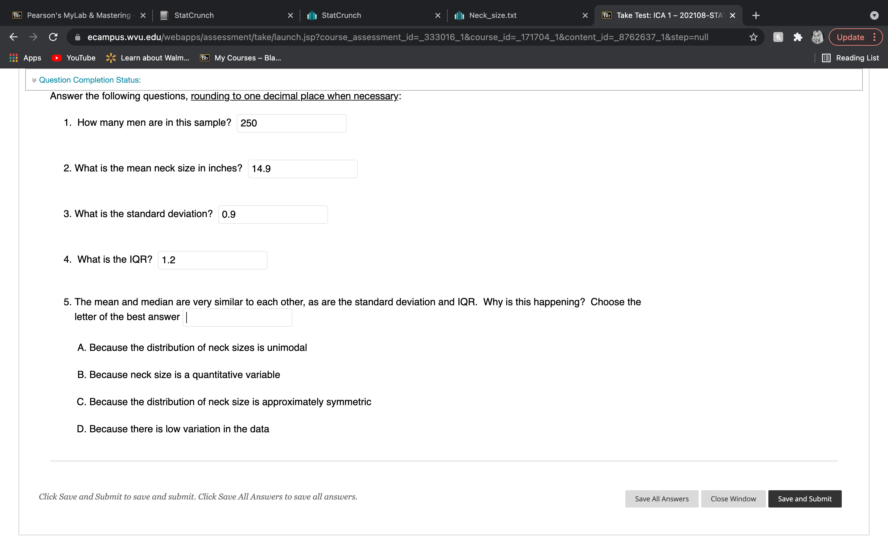 Need help with #5. is? llwl .l .. . . I :ilnlflll'l'