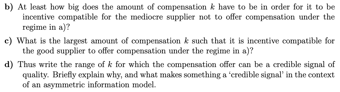 selling economics advice. There are many suppliers of economics advice and many