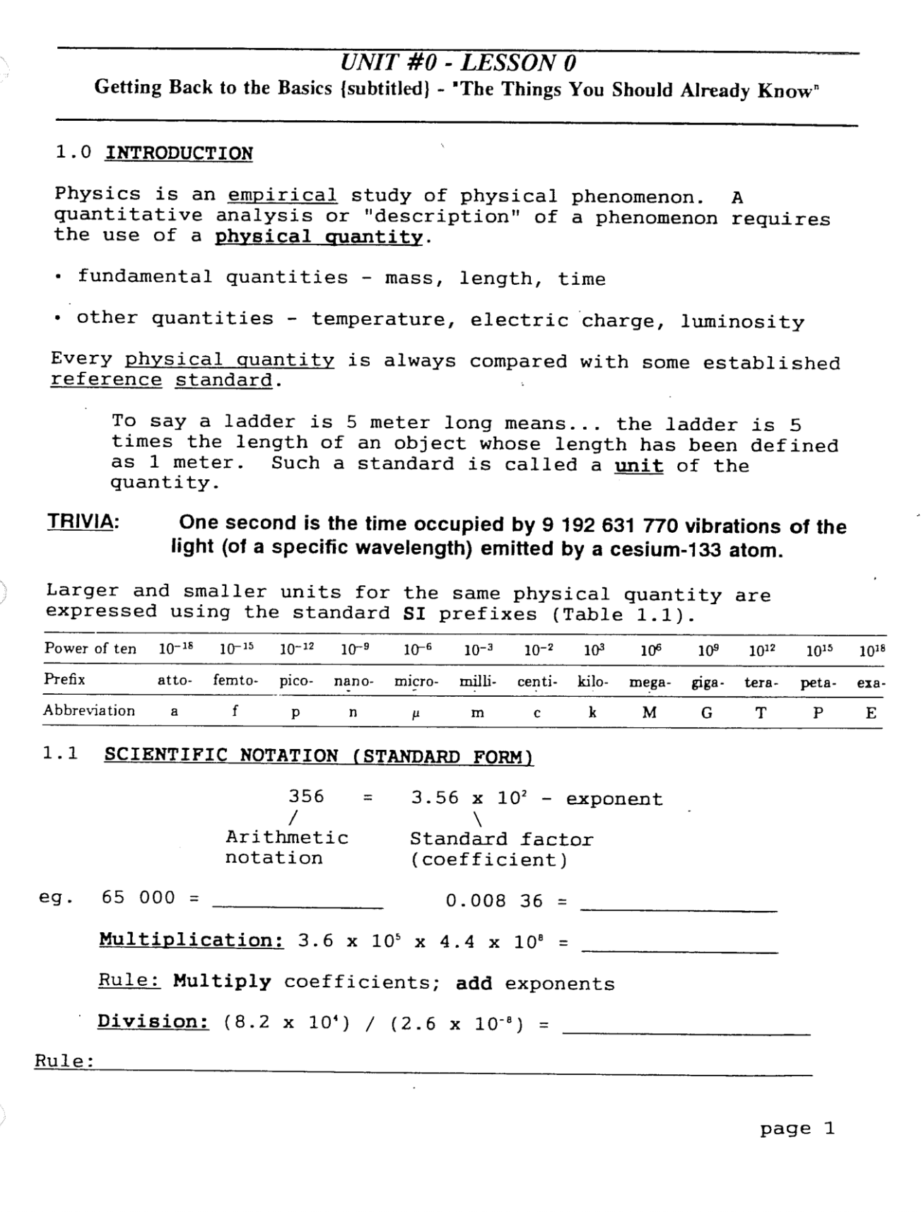  UNIT #0 - LESSON 0 Getting Back to the Basics {subtitled)