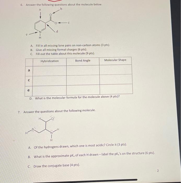 can some help with 6&7 question. i would gratefully appreciate this! 6.