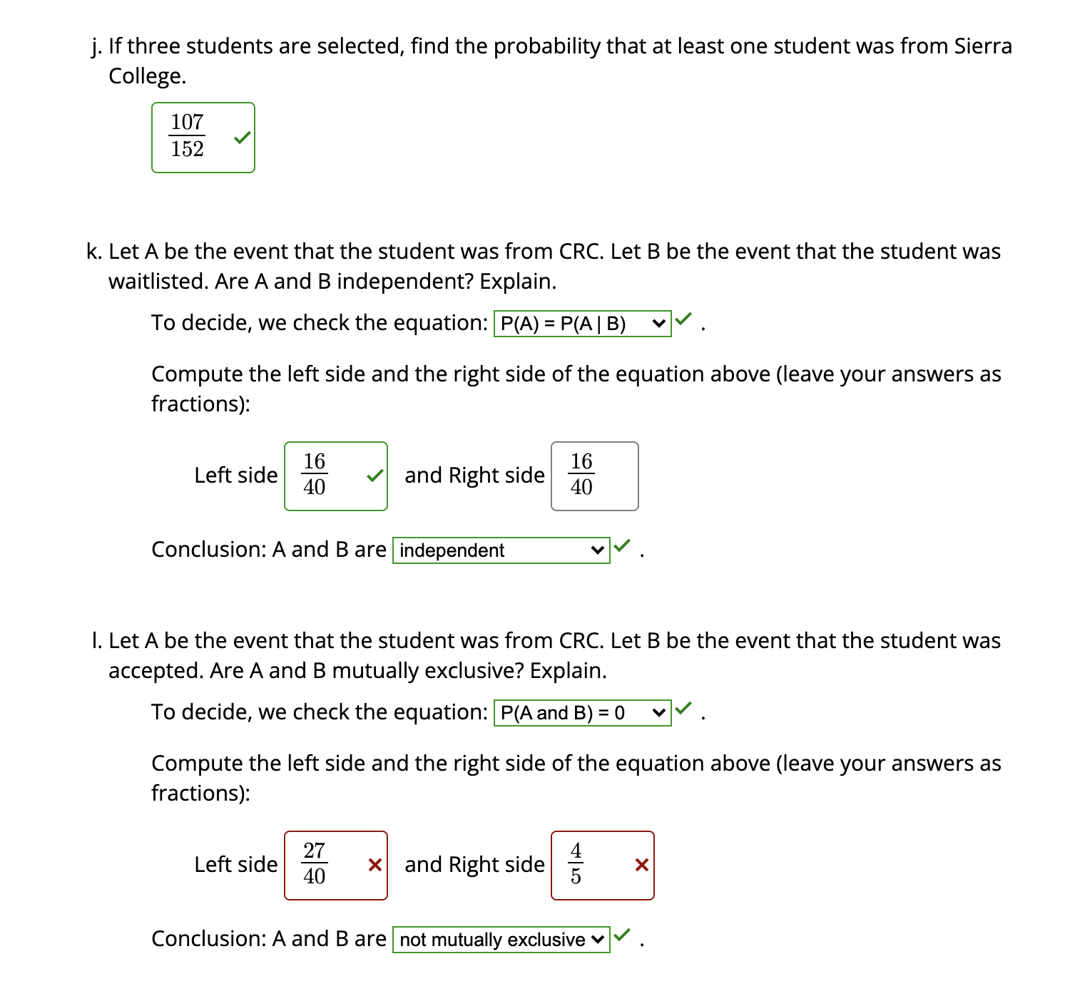 UC Davis. Accepted Denied Waitlisted CRC 5 9 2 Delta College 5