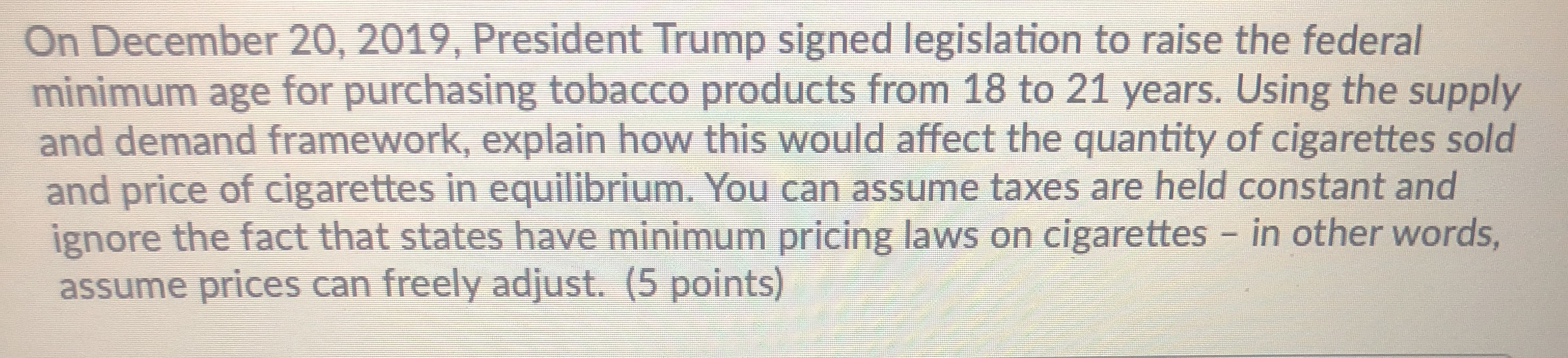 points) Ruhm (2000) finds that when the unemployment rate increases, the likelihood