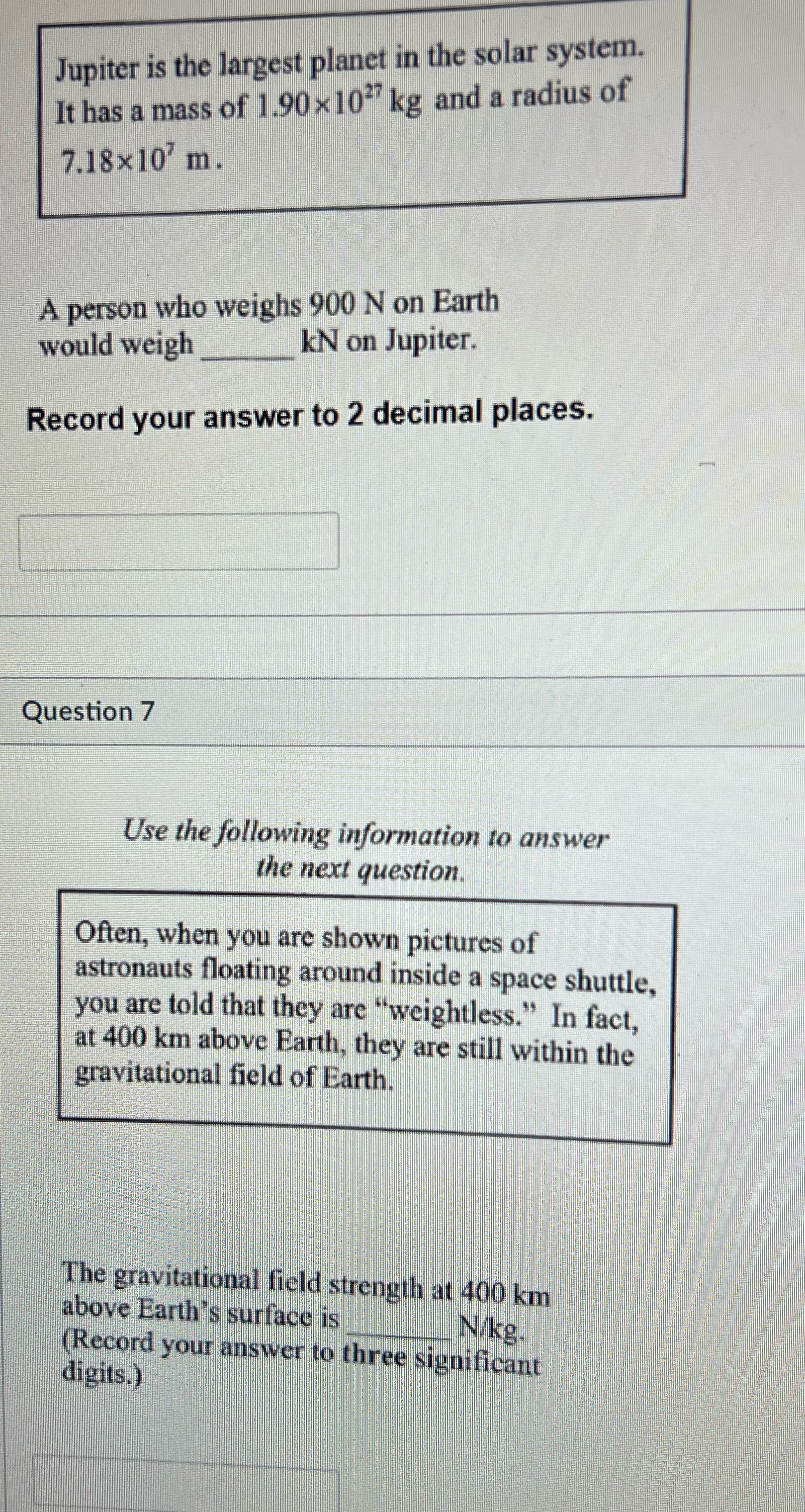 Help Jupiter is the largest planet in the solar system. It has