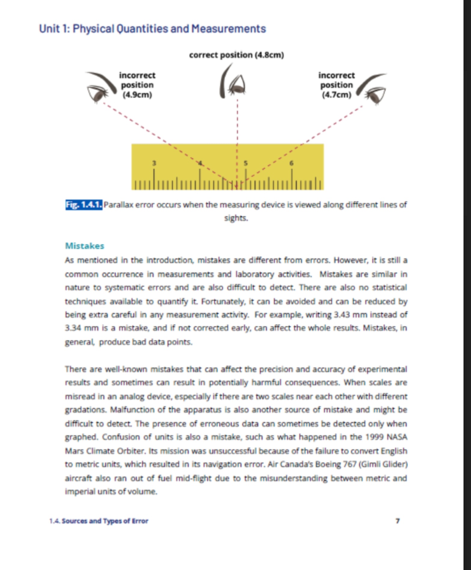 environment can result in both systematic and random errors. \"I O