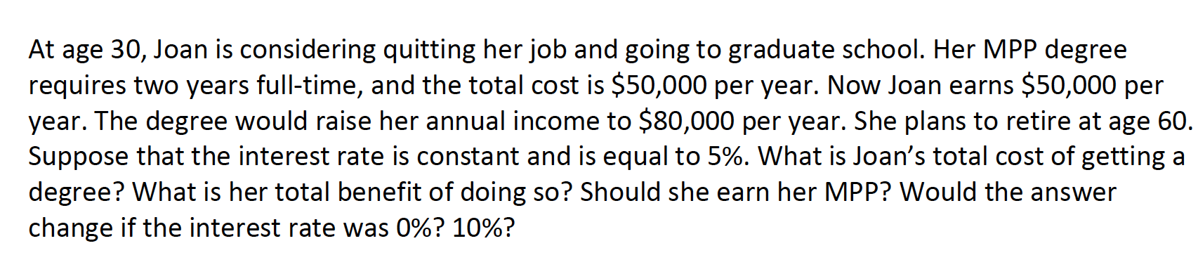 Please help with the following Present Discount Value Analysis Problem: At age