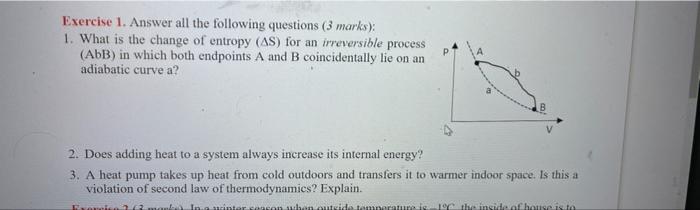please help out soon Exercise 1. Answer all the following questions (3
