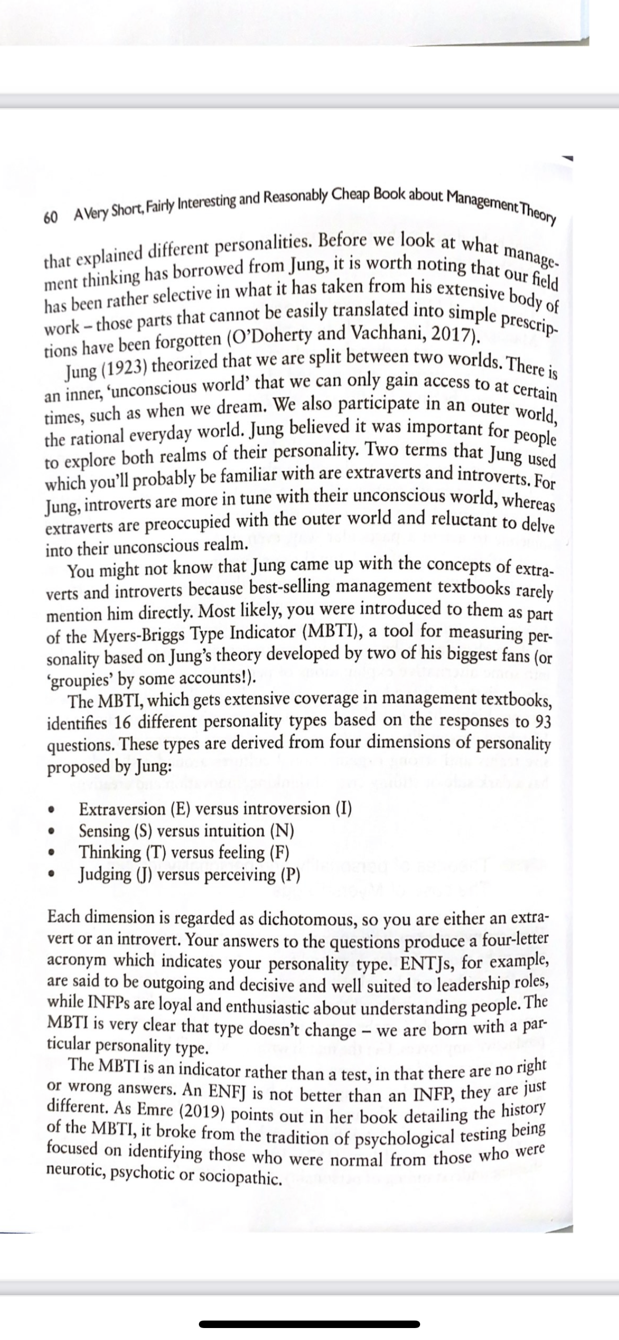 thoughtfully on this. You might relate the idea/issue to an experience you've